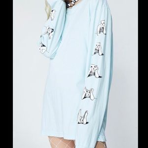 RIPNDIP stoner sea foam long sleeve